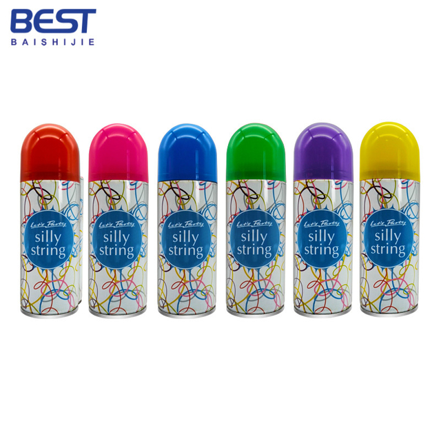 Crazy ribbon spray