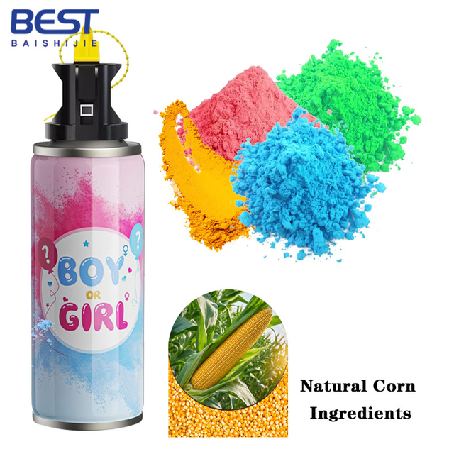 Colored Corn Flour Spray 