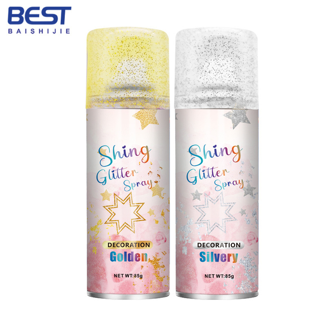 Festival Party Glitter Hair Spray Body Glitter Spray 