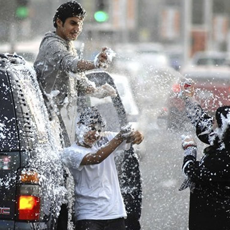 snow spray