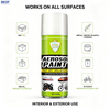 450ml Fast Dry Acrylic Aerosol Spray Paint Multi‑color Hand Spray Paint for Car Motorcycle Bicycle Interior Exterior Use OEM ODM Available