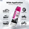 Car Tire Foam Spray Silicone Tire Shine Aerosol High Gloss Tyre Dressing for Auto Rubber Care